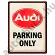 Kép 1/4 - AUDI FÉMTÁBLA, AUDI TERMÉKEK, AUDI KIEGÉSZÍTŐK, AUDI  AJÁNDÉK, ATMS, AUDI  LIFESTYLE TERMÉKEK