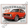 Kép 1/3 - VOLKSWAGEN GOLF GTI 1976 FÉMTÁBLA, VOLKSWAGEN TERMÉKEK, VOLKSWAGEN KIEGÉSZÍTŐK, VOLKSWAGEN AJÁNDÉK, ATMS, VOLKSWAGEN LIFESTYLE TERMÉKEK