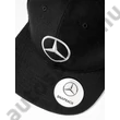 Kép 2/2 - Mercedes flat brim baseball sapka, Mercedes sapka, Mercedes baseball sapka, Mercedes ajándék, Mercedes kiegészítők, Mercedes termékek
