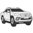 Kép 1/2 - Mercedes X-Class Pendrive 32 Gb