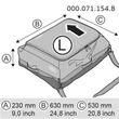 Kép 2/3 - TETŐBOX TÁSKA, AUDI TÁSKA, AUDI TETŐBOX TÁSKA, AUDI  TERMÉKEK, AUDI AJÁNDÉK, AUDI KIEGÉSZÍTŐK, AUDI LIFESTYLE, AUDI BOX