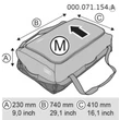 Kép 2/3 - TETŐBOX TÁSKA, AUDI TÁSKA, AUDI TETŐBOX TÁSKA, AUDI  TERMÉKEK, AUDI AJÁNDÉK, AUDI KIEGÉSZÍTŐK, AUDI LIFESTYLE, AUDI BOX