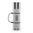 Kép 1/2 - Audi termo bögre, Audi termosz, Audi ivópalack, Audi termosz palack, szigetelt kulacs, rozsdamentes acél palack, Audi Lifestyle, prémium termosz, autós kiegészítő, Audi ajándék, hőtartó palack, utazó ivópalack