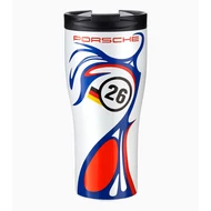 Porsche termosz, termo-bögre, thermo bögre, Porsche. termosz, termosz bögre, bögre, to go, porsche termék, porsche lifestyle, porsche ajándék
