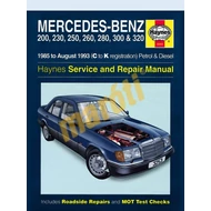 Mercedes W124 Benzines és Diesel Javítási Kézikönyv,  (1985-1993)