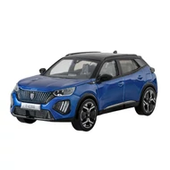 Peugeot autómodell, Peugeot modellautó, modellautó, kék, kék modellautó, Peugeot, Peugeot 2008,  2008 GT, Peugeot 208 GT