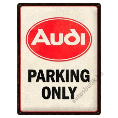 AUDI FÉMTÁBLA, AUDI TERMÉKEK, AUDI KIEGÉSZÍTŐK, AUDI  AJÁNDÉK, ATMS, AUDI  LIFESTYLE TERMÉKEK