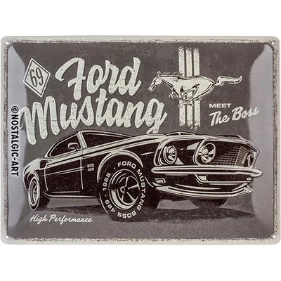Ford Mustang fémtábla