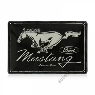 Ford Mustang fémtábla
