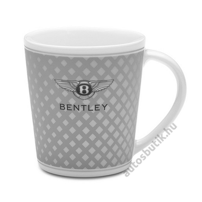 BENTLEY PORCELÁN BÖGRE, BENTLEY CONTINENTAL GT (EZÜST)