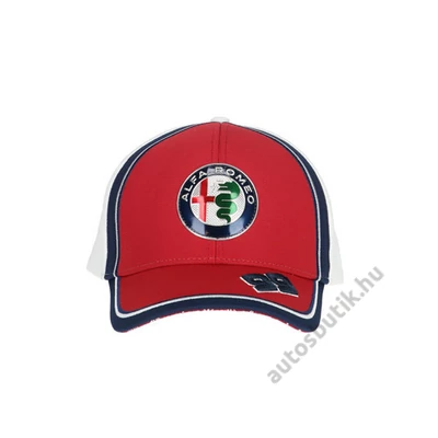 Alfa Romeo baseball sapka, Antonio Giovinazzi baseball sapka, Alfa Romeo sapka, Alfa Romeo ajándék, Alfa Romeo termékek, Alfa Romeo kiegészítők