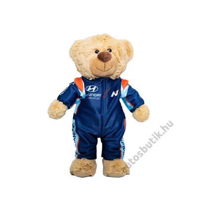 HYUNDAI MOTORSPORT PLÜSS MACKÓ,  (18 CM) (2024 MODELLÉV)
