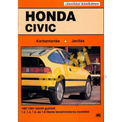 Honda Civic könyv
