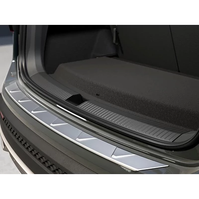 Seat Tarraco, (KN2) Csomagtérszegély Védőfólia, Nemesacél Hatású