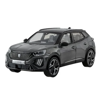 Peugeot autómodell, Peugeot modellautó, modellautó, szürke, szürke modellautó, Peugeot, Peugeot 2008,  2008 GT, Peugeot 208 GT