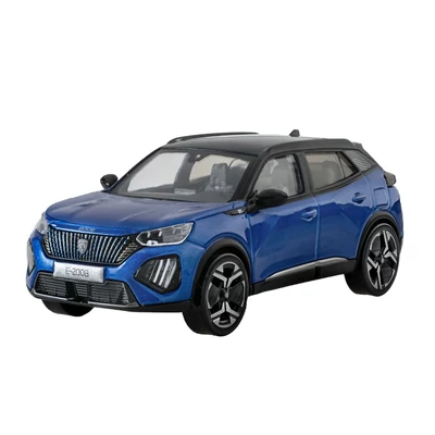 Peugeot autómodell, Peugeot modellautó, modellautó, kék, kék modellautó, Peugeot, Peugeot 2008,  2008 GT, Peugeot 208 GT