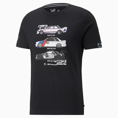 BMW M Motorsport Graphic Férfi Póló (S-XXL)