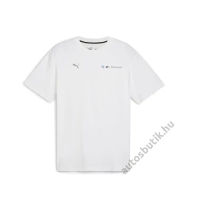BMW FÉRFI PÓLÓ, BMW M MOTORSPORT ESSENTIALS FEHÉR (S-M-L-XL-XXL)