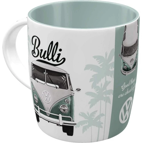 VOLKSWAGEN BULI PORCELÁN BÖGRE