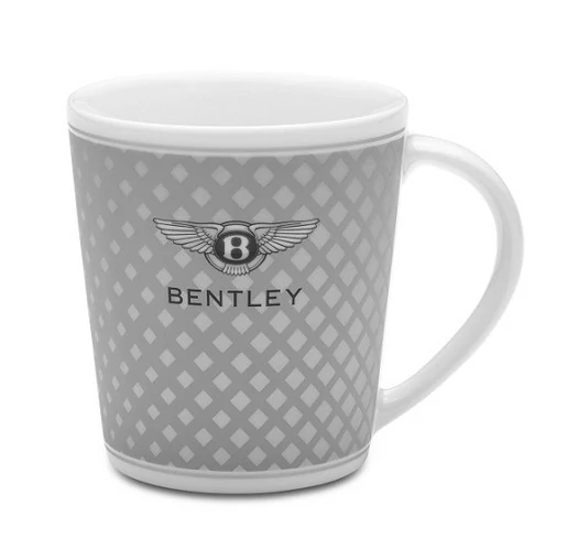 BENTLEY PORCELÁN BÖGRE, BENTLEY CONTINENTAL GT (EZÜST)
