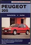 JAVÍTÁSI KÉZIKÖNYV, PEUGEOT 205 1983-1990