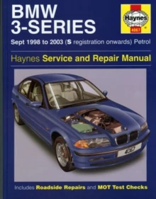 JAVÍTÁSI KÉZIKÖNYV, BMW 3, SZÉRIA (1998.09-2006) (ANGOL NYELVŰ)