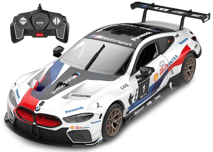 BMW Rc M8 Gte 1:18 Távirányítós Versenyautó