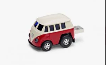 VOLKSWAGEN BULLI PENDRIVE 8GB (PIROS)