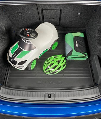 SKODA OCTAVIA ENYAQ iV KÉTOLDALAS CSOMAGTÉRSZŐNYEG
