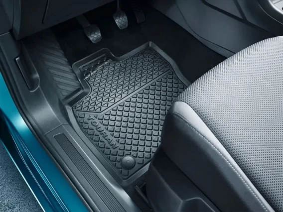 VOLKSWAGEN GUMISZŐNYEG SZETT, VOLKSWAGEN TOURAN (5T1) 2016-2022 (4 DARAB)